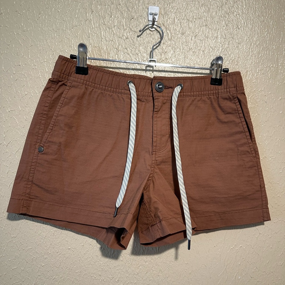 Vuori Ripstop Shorts Women’s Size XS Drawstring Waist Zipper Pocket